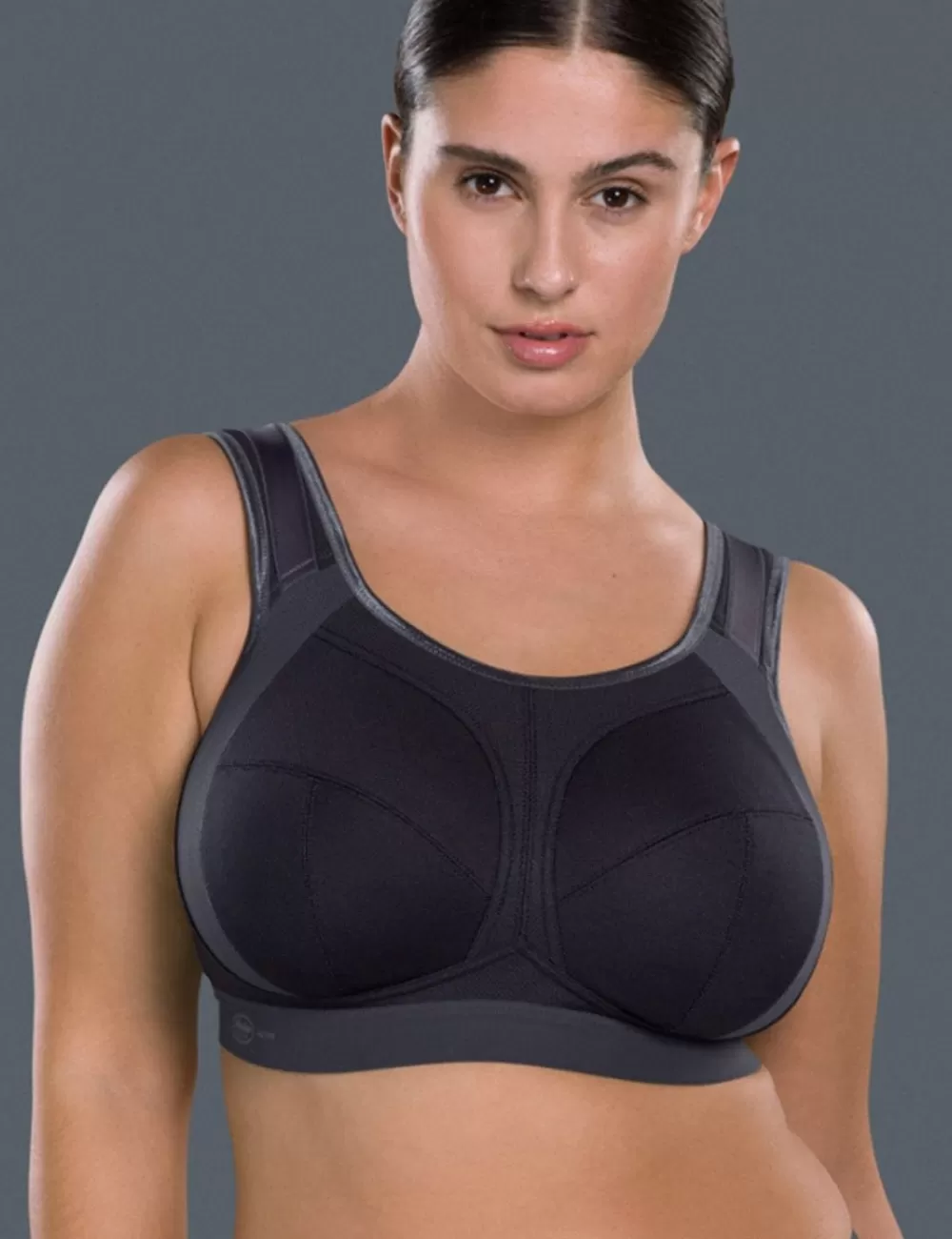 Anita Bras | Wirefree<Extreme Control Plus Sports Bra /Anthracite