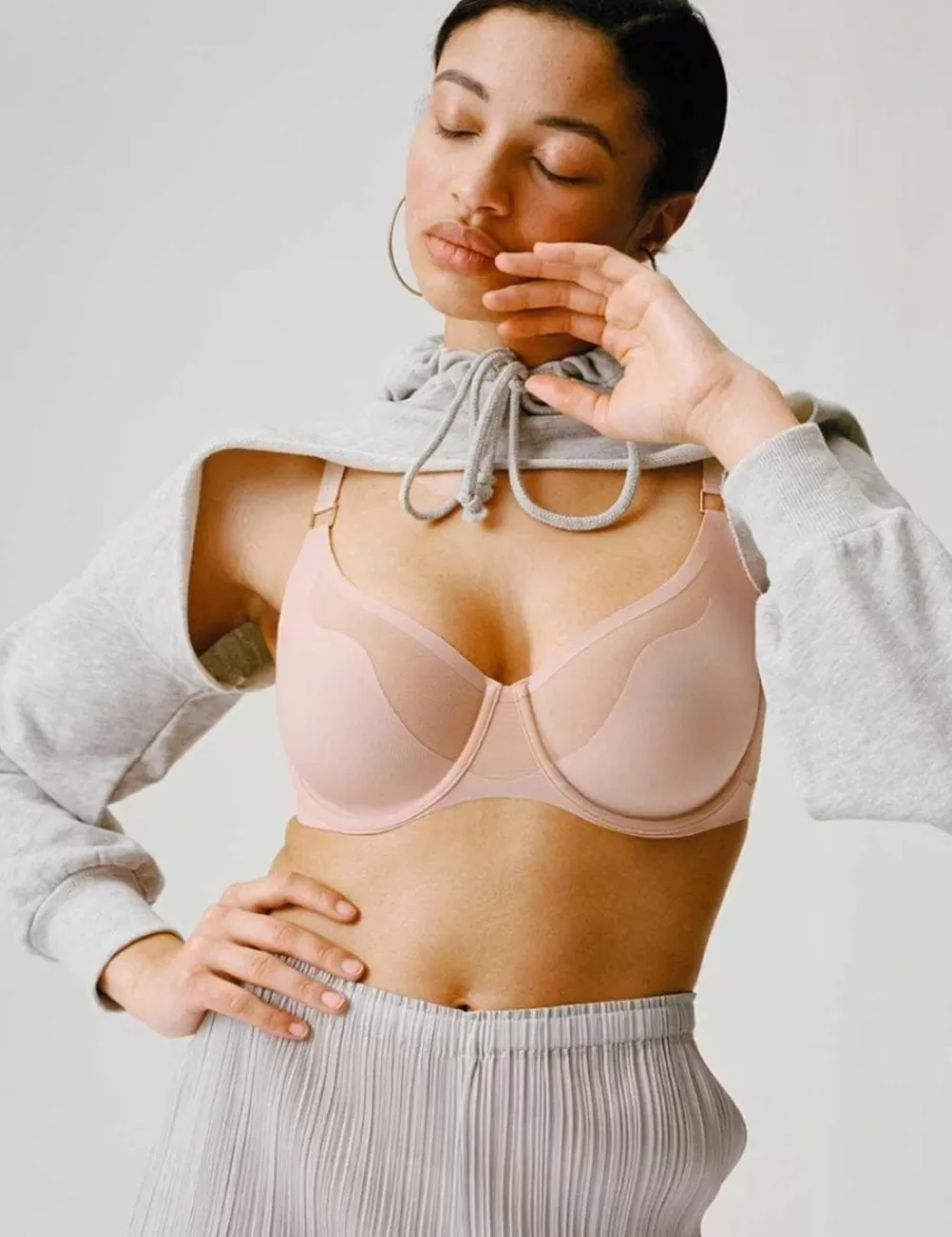 Chantelle Non-Moulded | T-Shirt<Pure Light Covering Moulded Bra Golden Beige