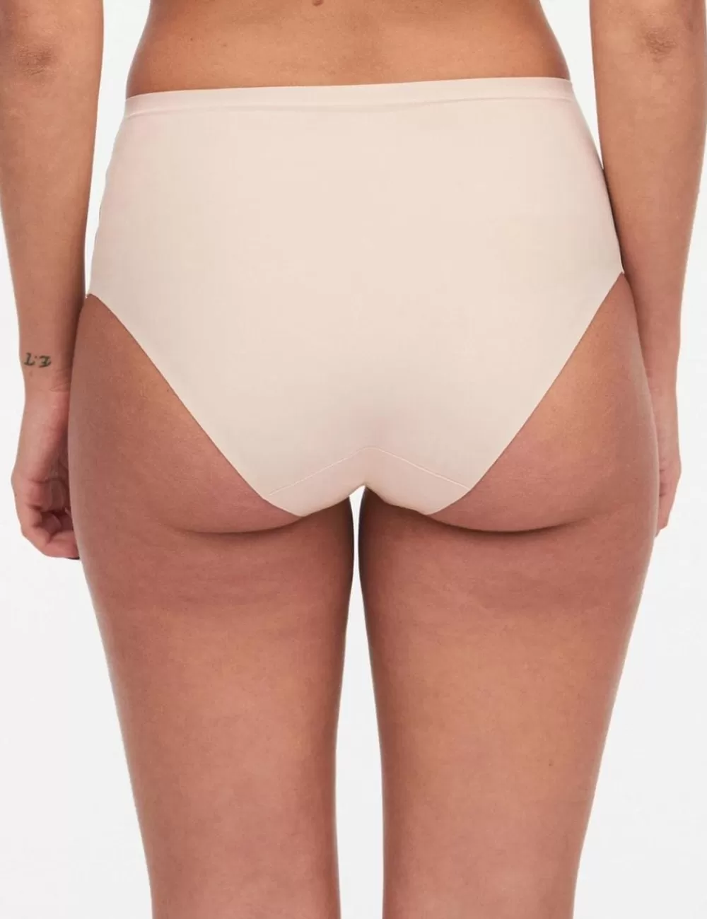 Chantelle Briefs<Pure Light High Waisted Support Full Brief Golden Beige