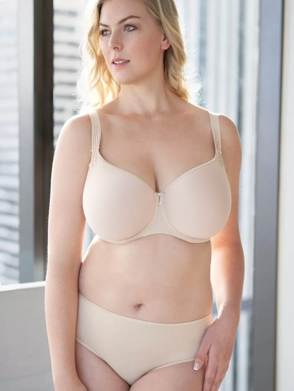 Corin Petite | Plus Size<Virginia Moulded Bra Skin