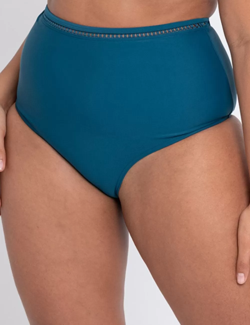 Curvy Kate Bottoms | Brief<First Class High Waist Bottom Deep Teal