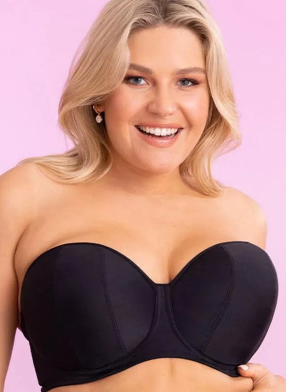 Curvy Kate Petite | Multiway<Luxe Strapless Bra Jet Black