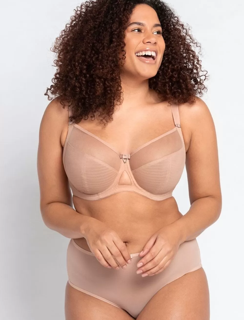 Curvy Kate Plus Size | Balcony<Victory Balcony Bra Latte