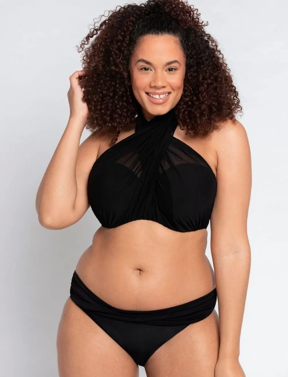 Curvy Kate Plus Size Swim | Halter<Wrapsody Bikini Top