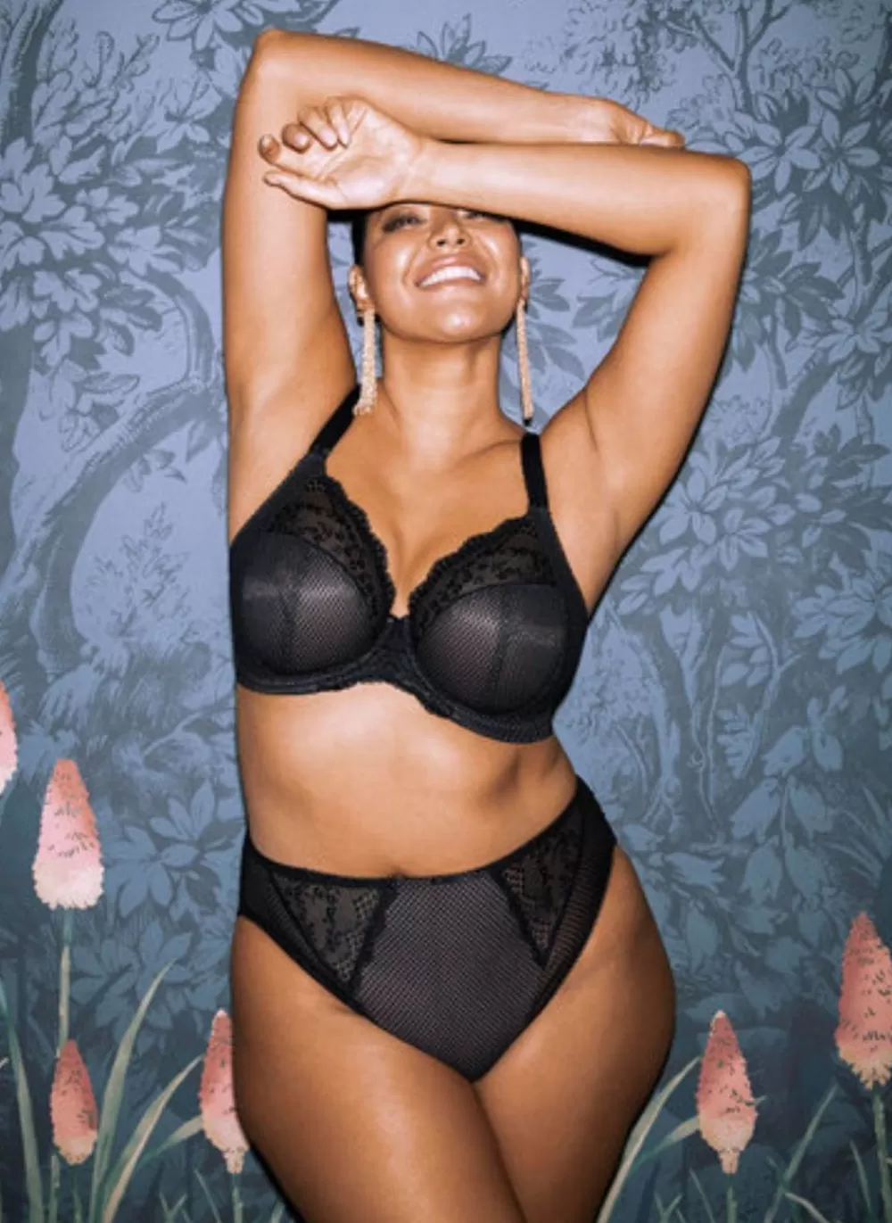 Elomi Plus Size | Sexy<Charley Stretch Plunge Bra