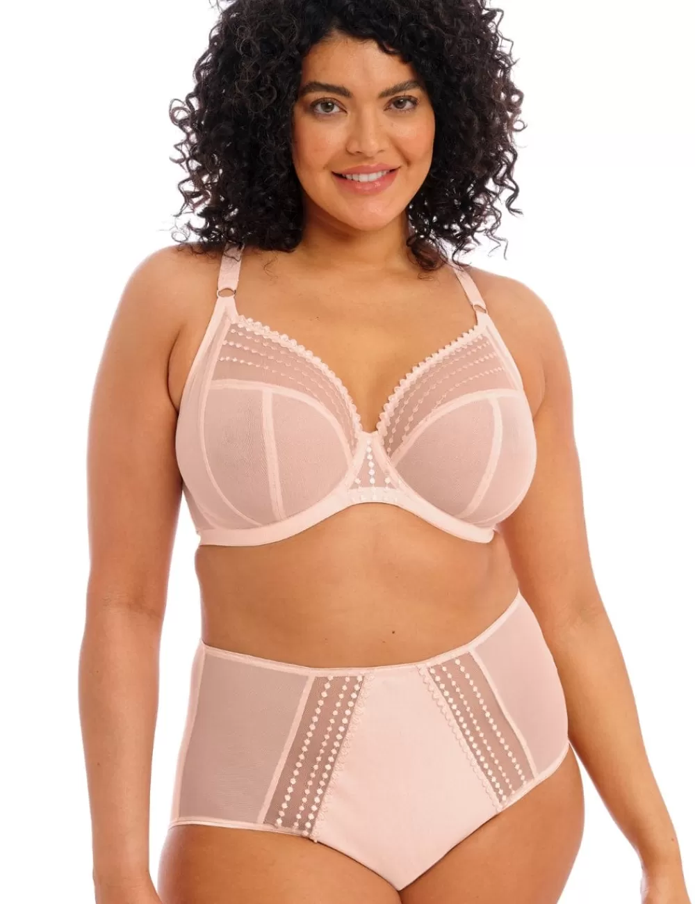 Elomi Plus Size | Multiway<Matilda UW Plunge Bra Pearl Blush