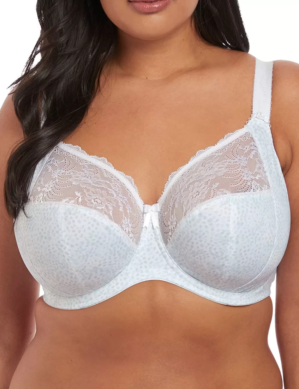 Elomi Plus Size | Non-Moulded<Morgan UW Bra Print White