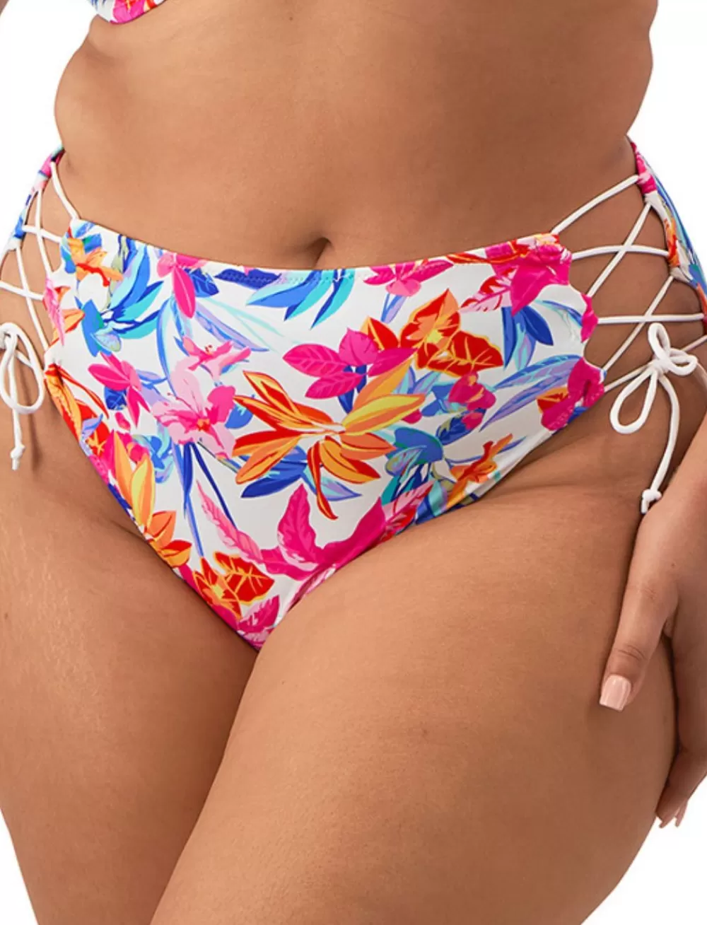 Elomi Bottoms | Tie Side<Savaneta Bikini Brief White