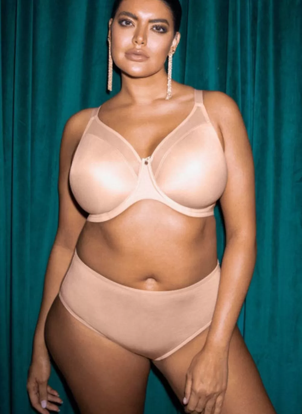 Elomi Plus Size | Non-Moulded<Smooth Moulded T-Shirt Bra Sahara