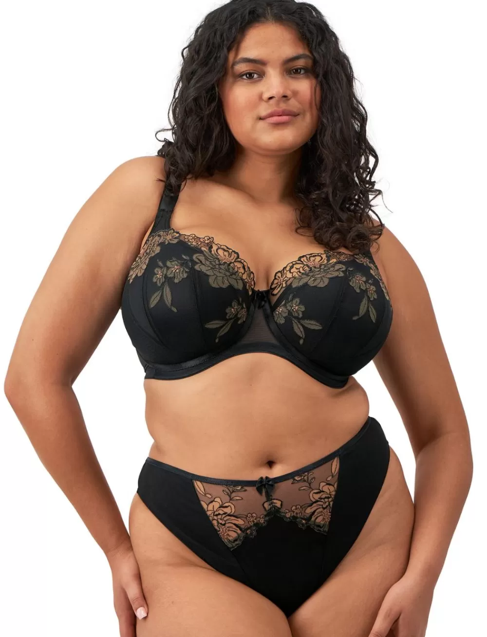 Elomi Non-Moulded<Teagan UW Padded Half Cup Bra