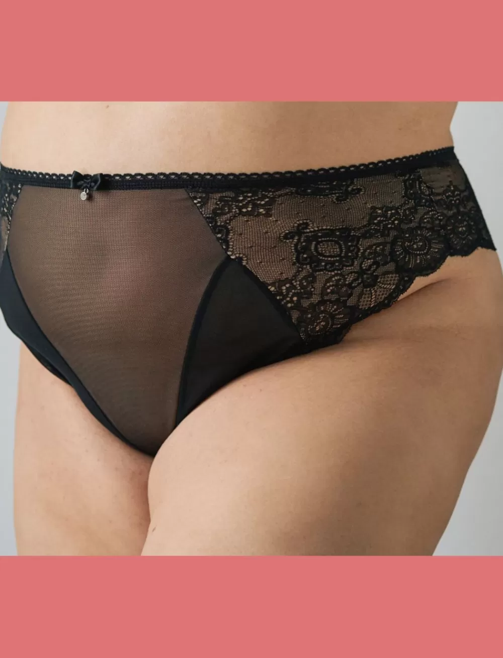 Ewa Michalak Briefs<Bella Brazilian Briefs Black/Nude