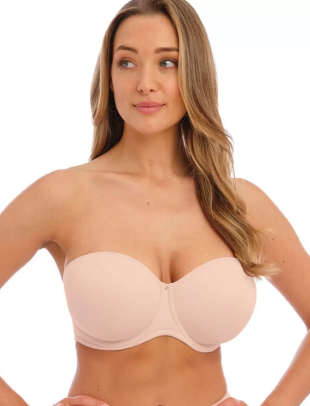 Fantasie Strapless<Aura Moulded Strapless Bra Natural Beige