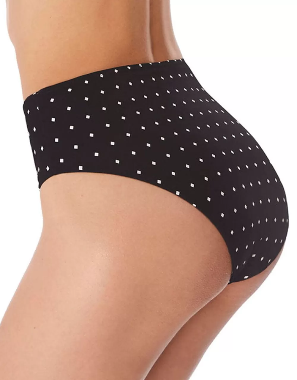 Freya Bottoms | Brief<Jewel Cove High Waist High Leg Brief Black