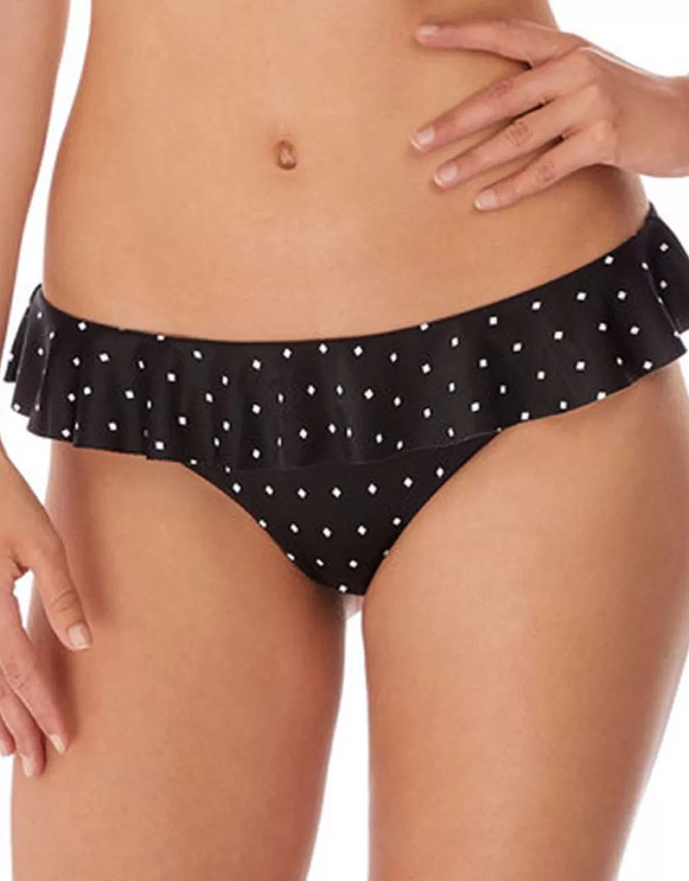 Freya Bottoms | Brief<Jewel Cove Italini Frill Brief Black