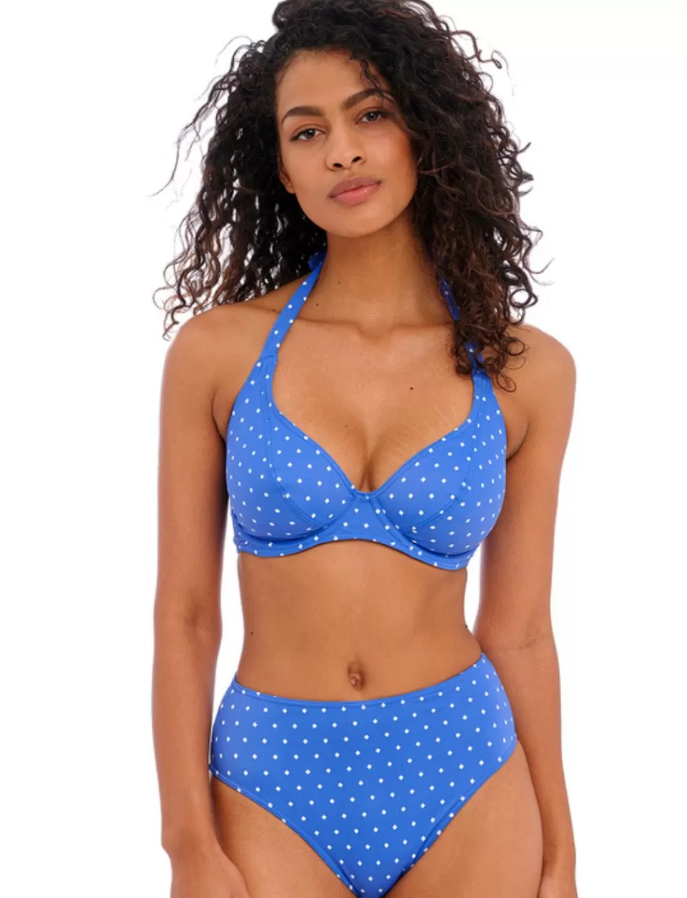 Freya Halter<Jewel Cove UW Halter Bikini Top Azure