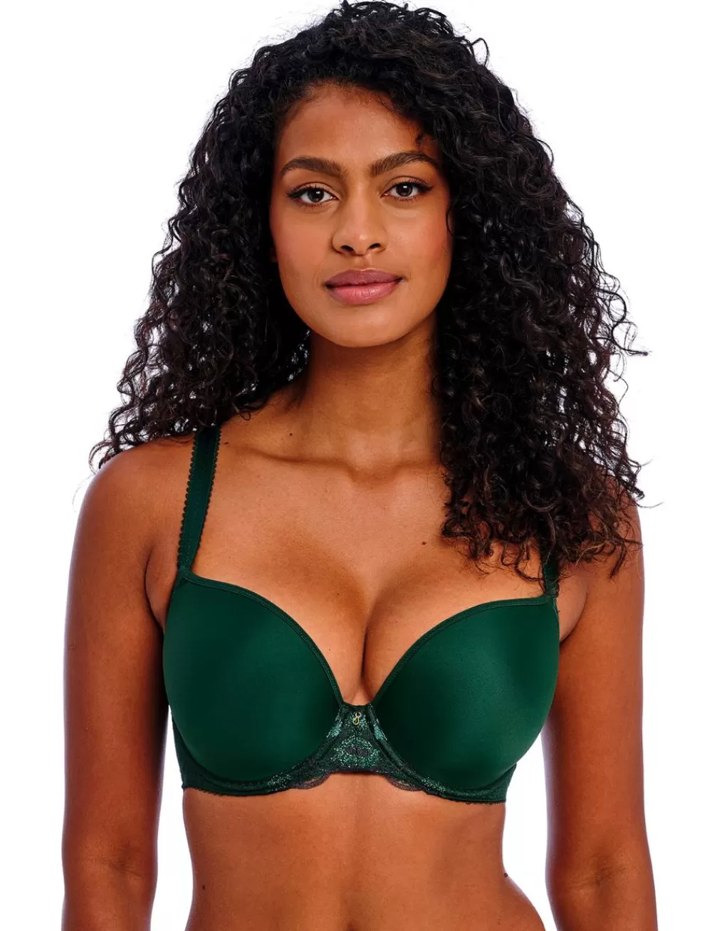 Freya Petite | Moulded<Loveland UW Moulded Plunge T-Shirt Bra Deep Emerald