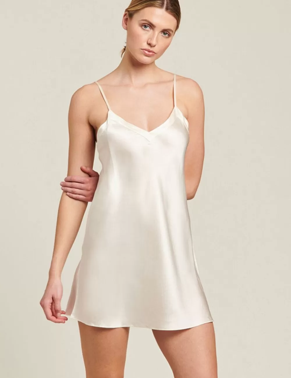 Ginia Loungewear<Silk Chemise