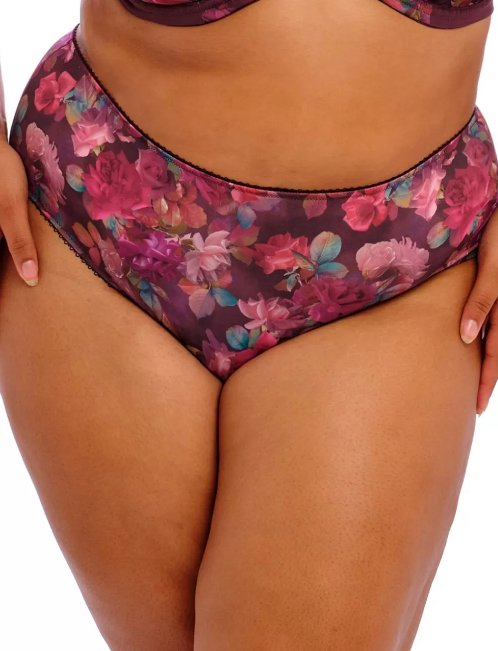 Goddess Briefs<Kayla Brief Plum Rose