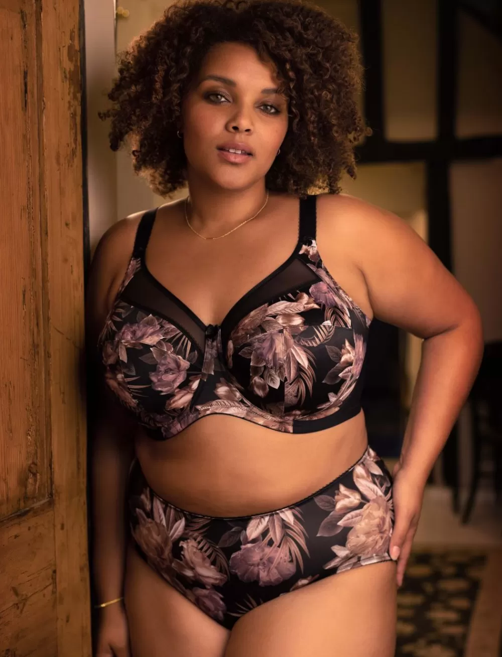 Goddess Non-Moulded<Kayla Full Cup Bra Dark Tropical