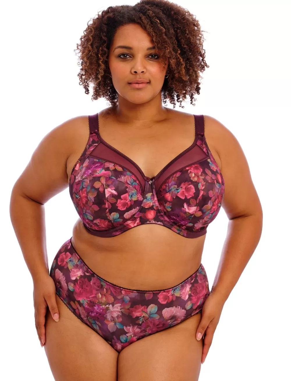 Goddess Non-Moulded<Kayla Full Cup Bra Plum Rose