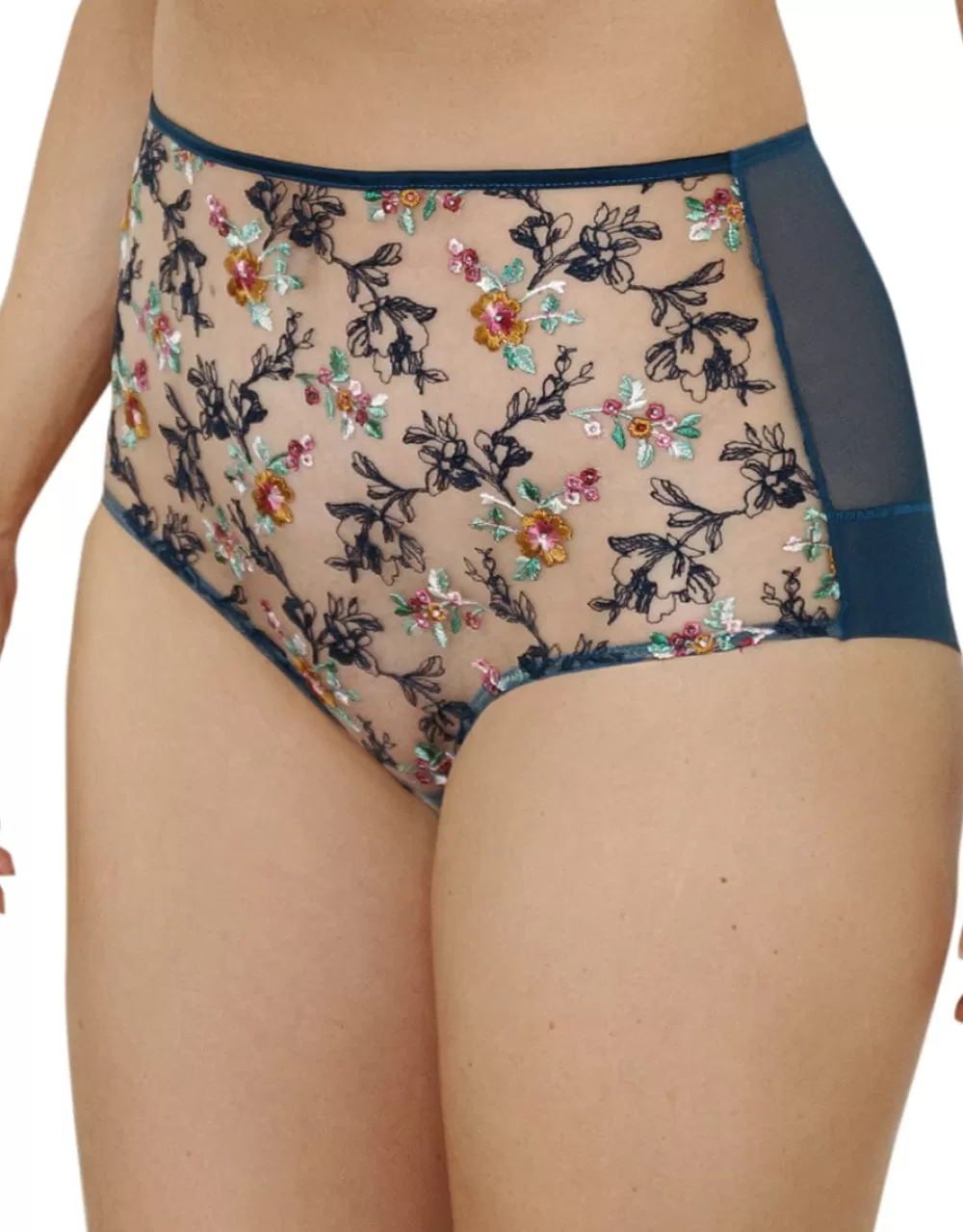 Katherine Hamilton Briefs<Evelyn High Waisted Knickers Cyan