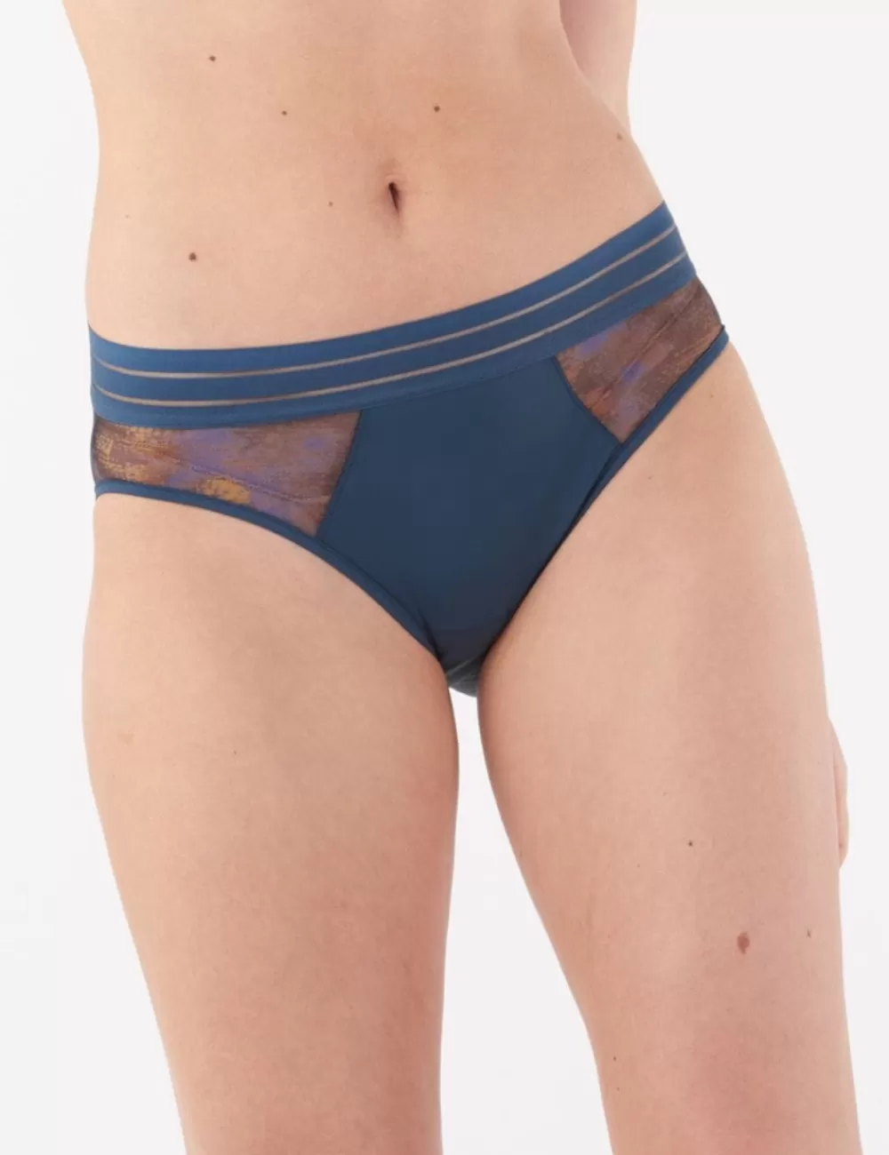 Maison Lejaby Briefs<Nufit Garden Tanga Brief Blurry Night