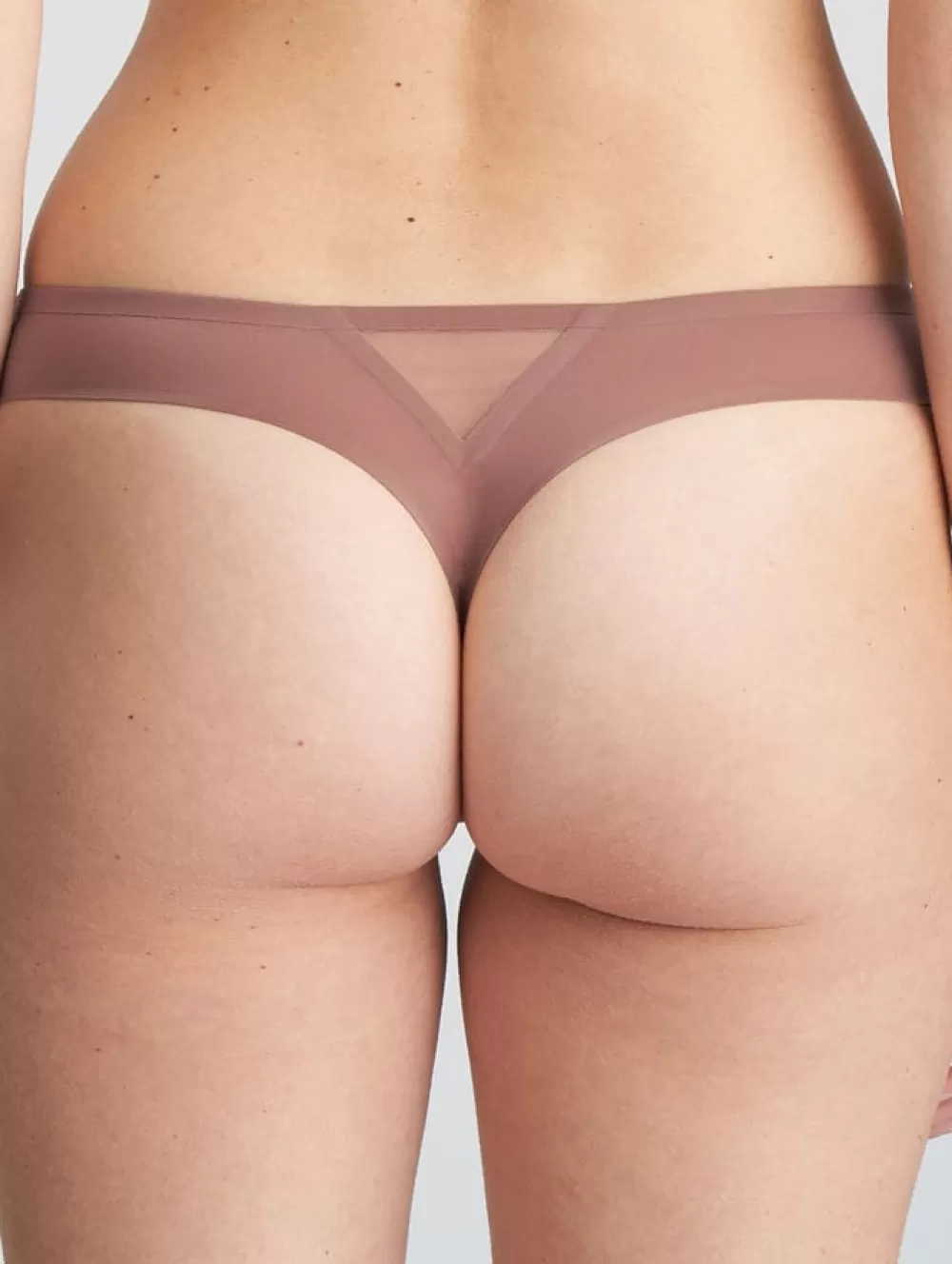 Marie Jo L'Aventure Thongs<Louie Thong Satin Taupe