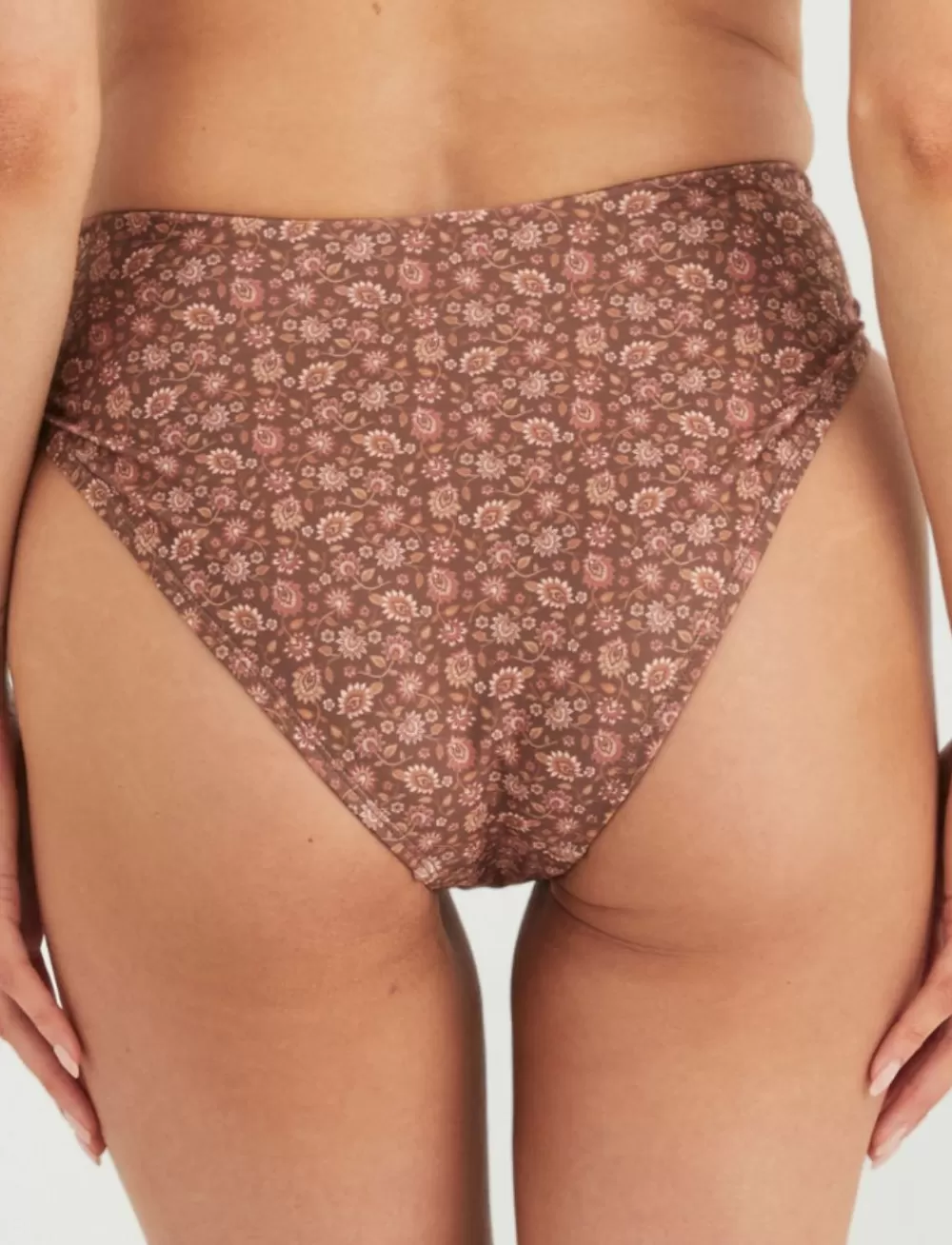 Marvell Lane Bottoms | Brief<Harper Mid Rise Brief Wander Print