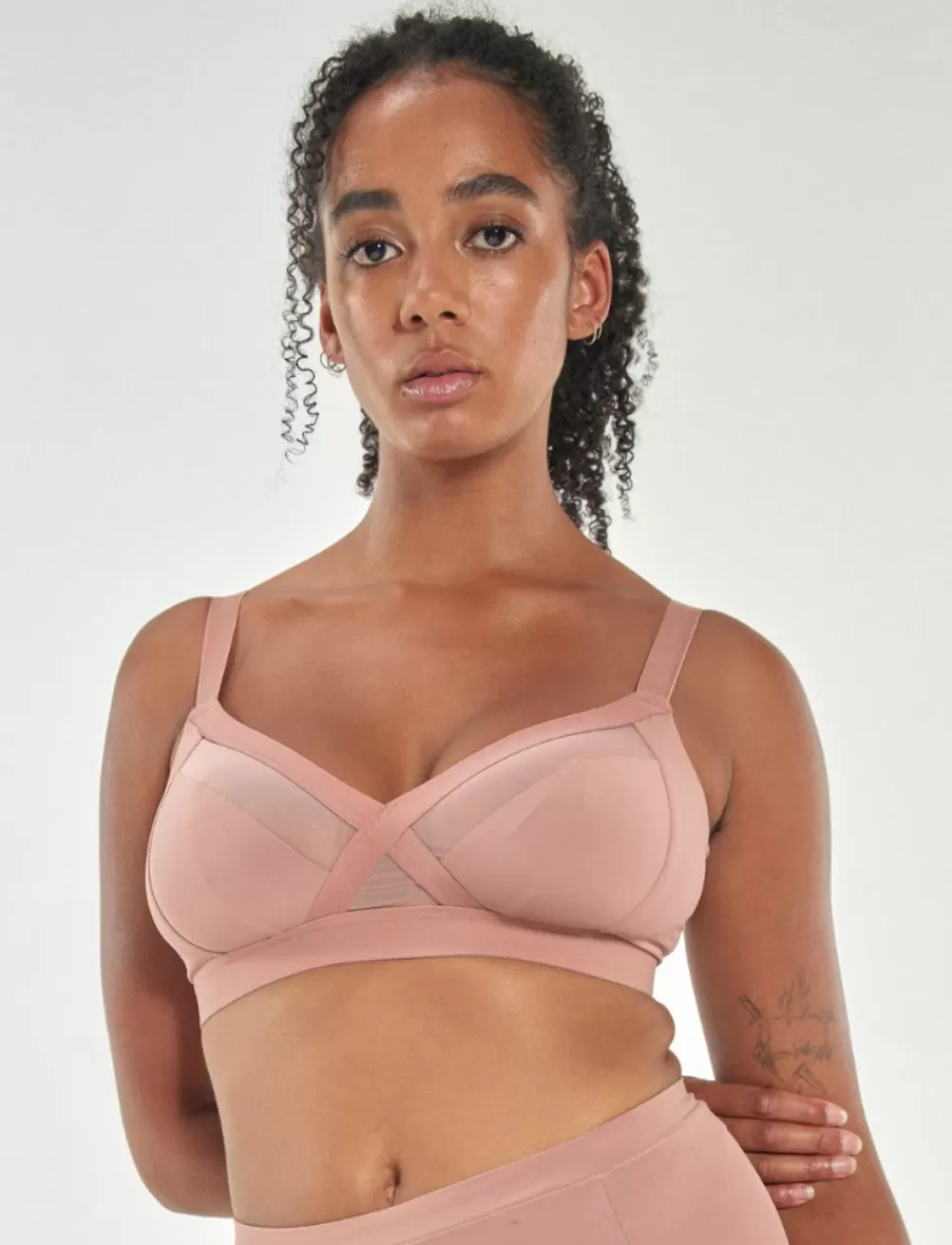 Nala Wirefree<Support Wirefree Bralette Desert Dust