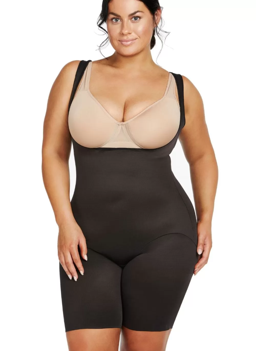 Naomi & Nicole Body<Unbelievable Comfort Plus Size Torsette Full Body Shaper