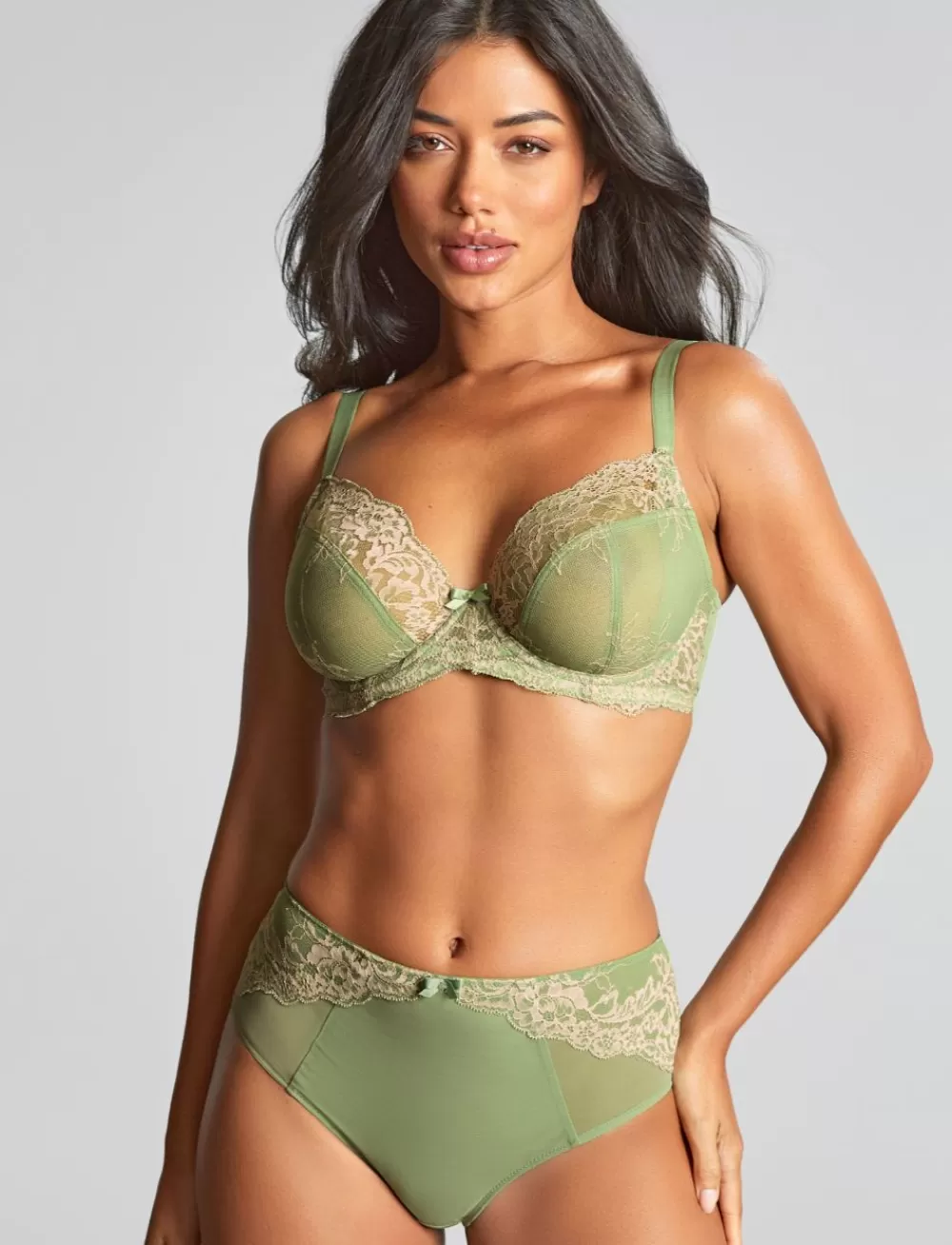 Panache Plunge | Non-Moulded<Ana Plunge Bra Sage Sand