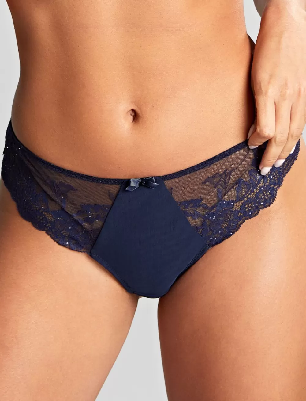 Panache Thongs<Ana Thong Midnight Sequin