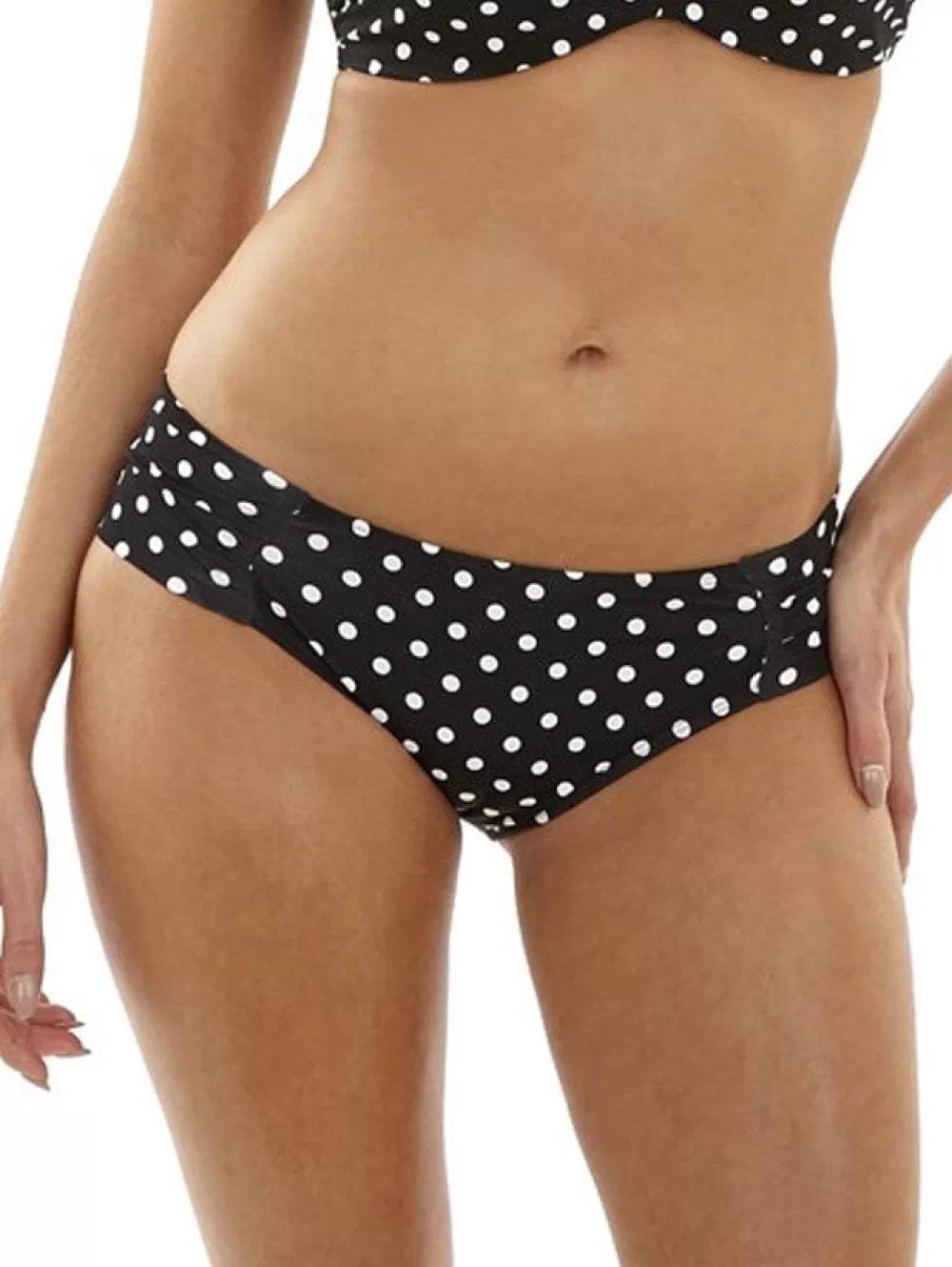 Panache Bottoms | Brief<Anya Spot Gathered Pant Black/