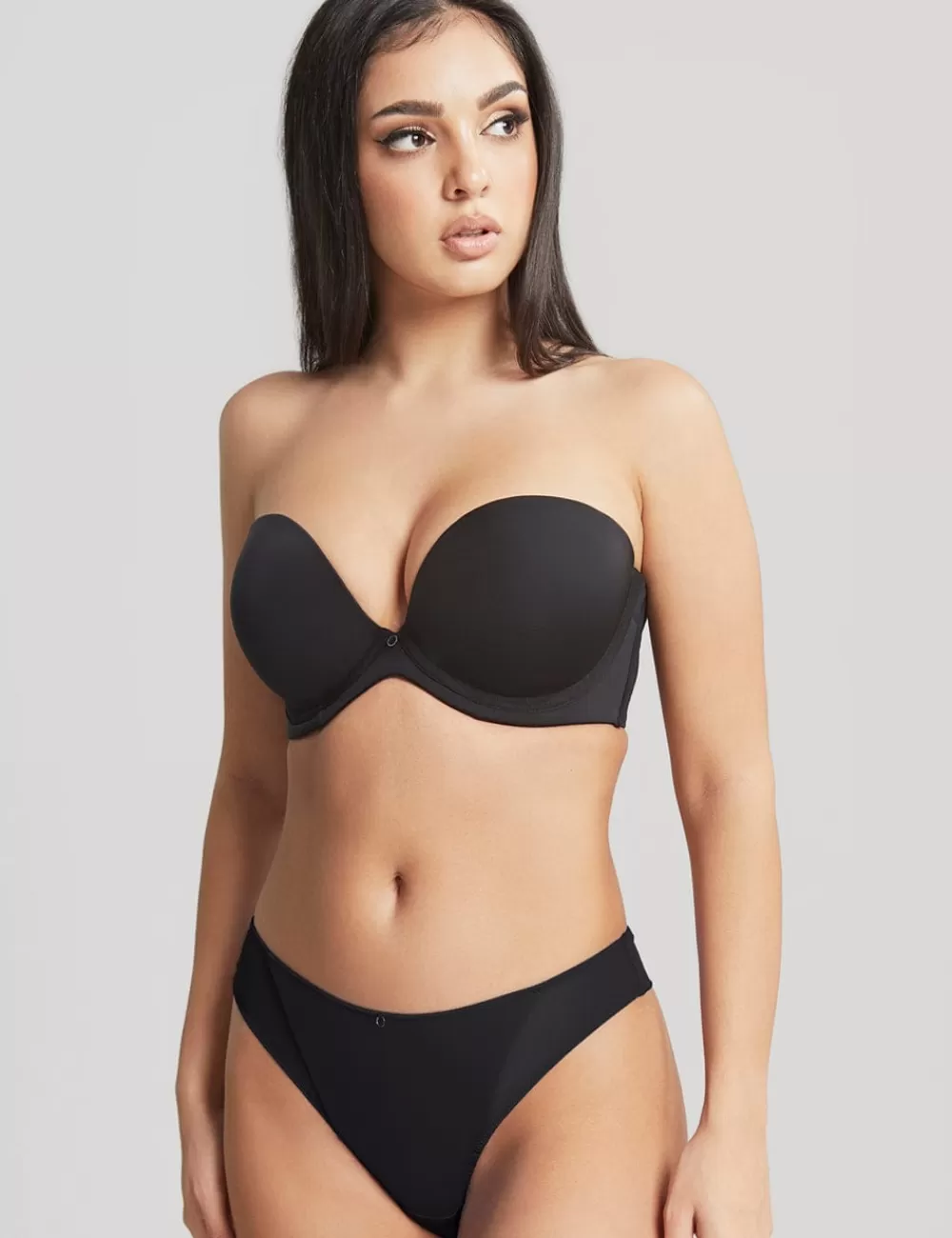 Panache Petite | Strapless<Faith Moulded Plunge Strapless Bra Noir