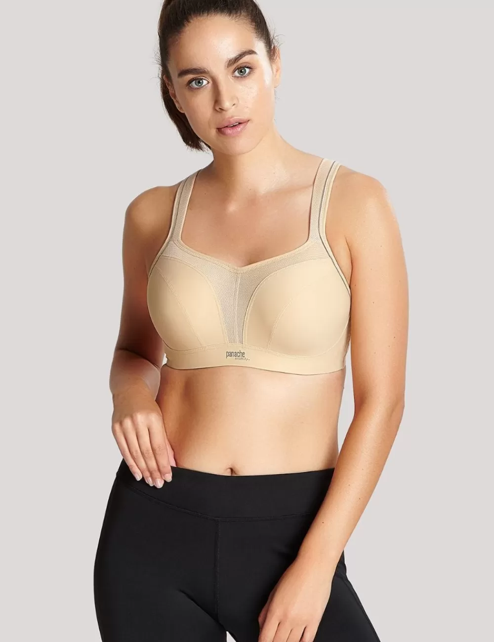 Panache Bras | Racerback<Power Wired Sports Bra Latte