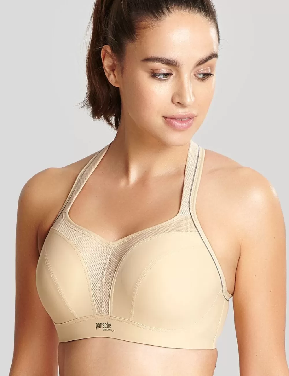 Panache Bras | Racerback<Power Wired Sports Bra Latte