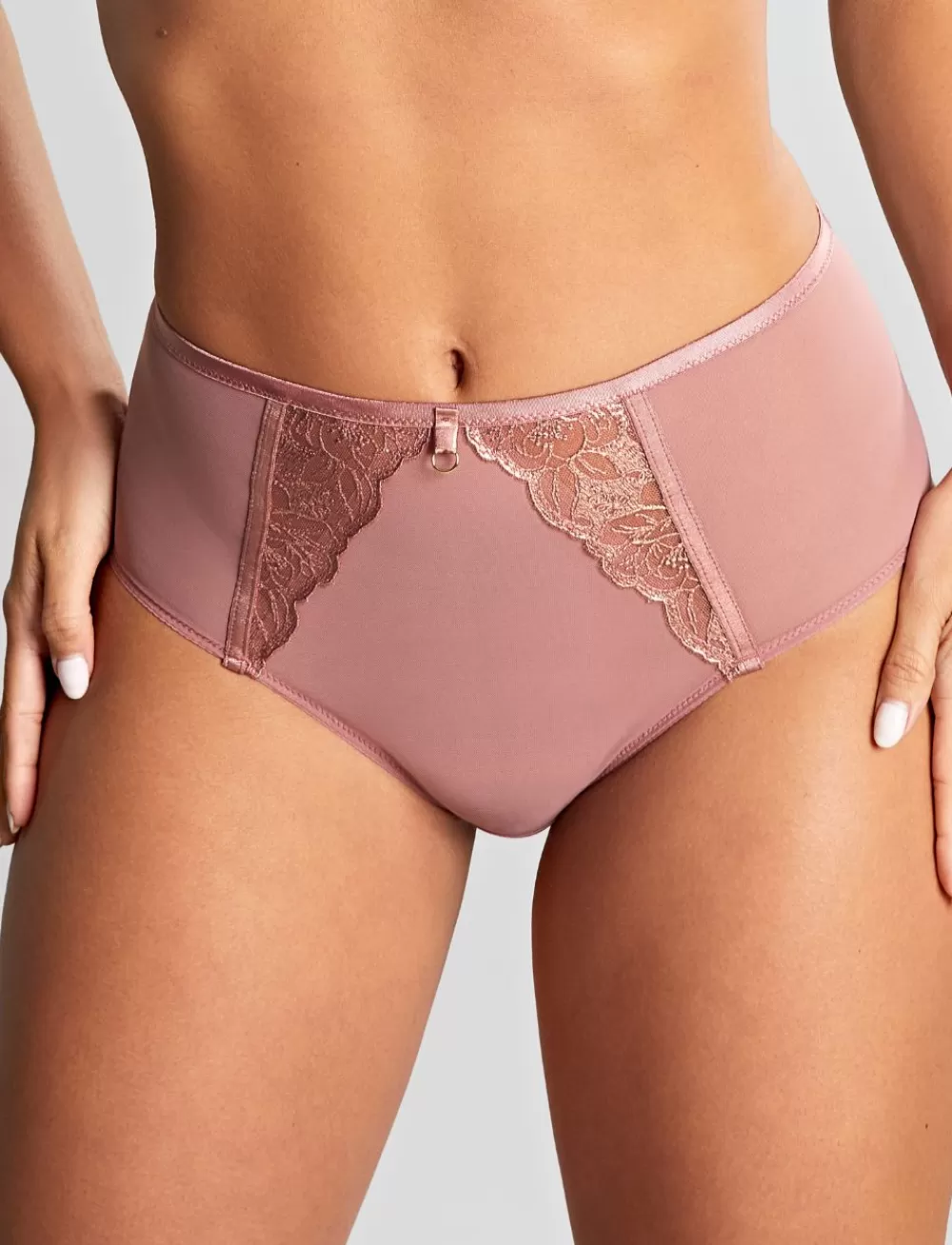 Panache Suspenders | Briefs<Rosa Suspender Brief Rose Gold