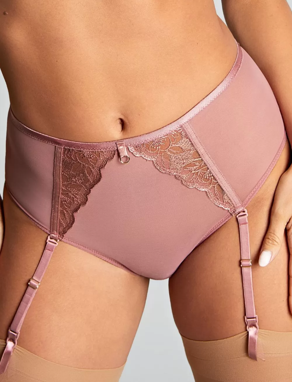 Panache Suspenders | Briefs<Rosa Suspender Brief Rose Gold