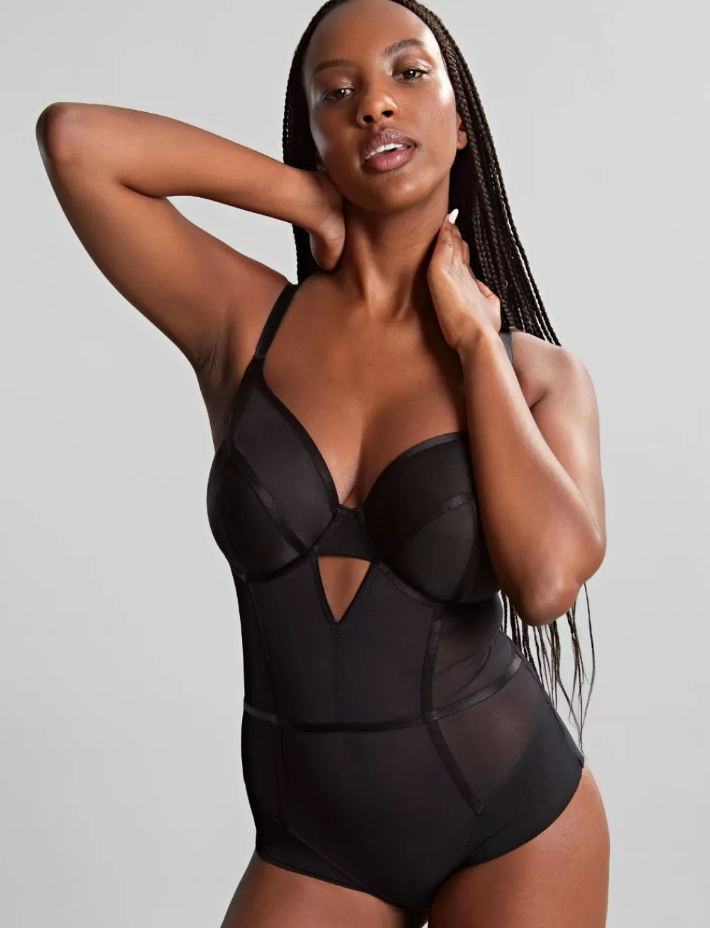 Panache Bodysuits | Bustiers & Basques<Tango Essence Plunge Bodysuit