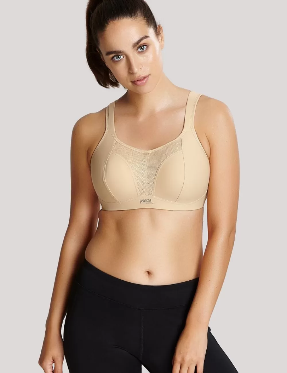 Panache Bras | Racerback<Wirefree Sports Bra Latte