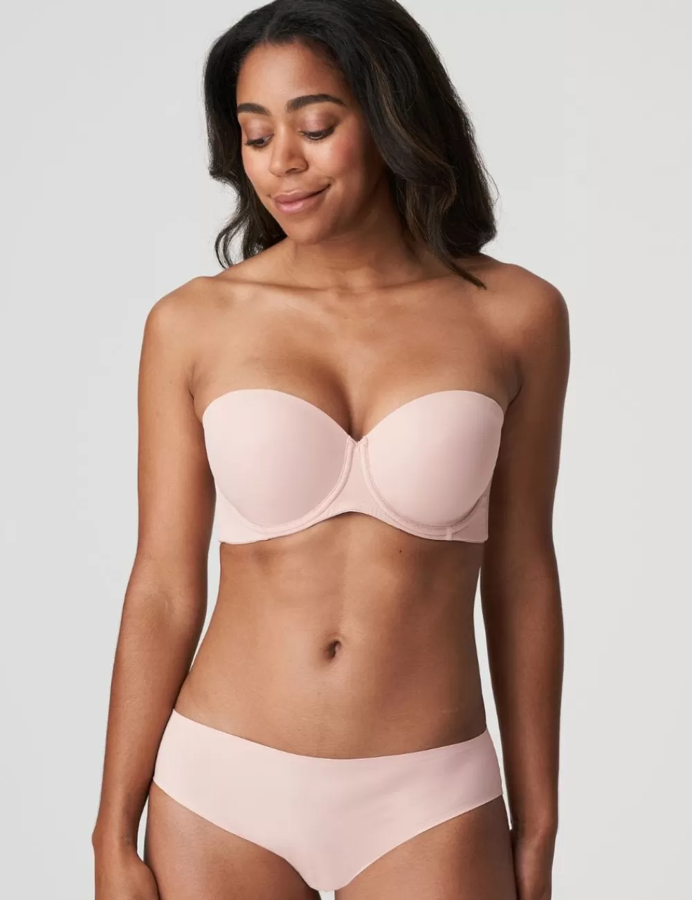 Prima Donna Strapless<Figuras Padded Strapless Bra Powder Rose