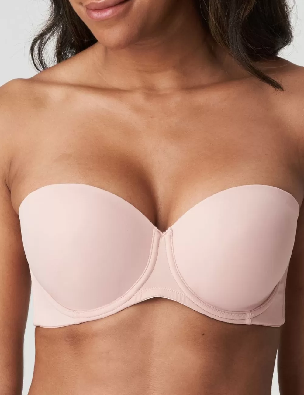 Prima Donna Strapless<Figuras Padded Strapless Bra Powder Rose