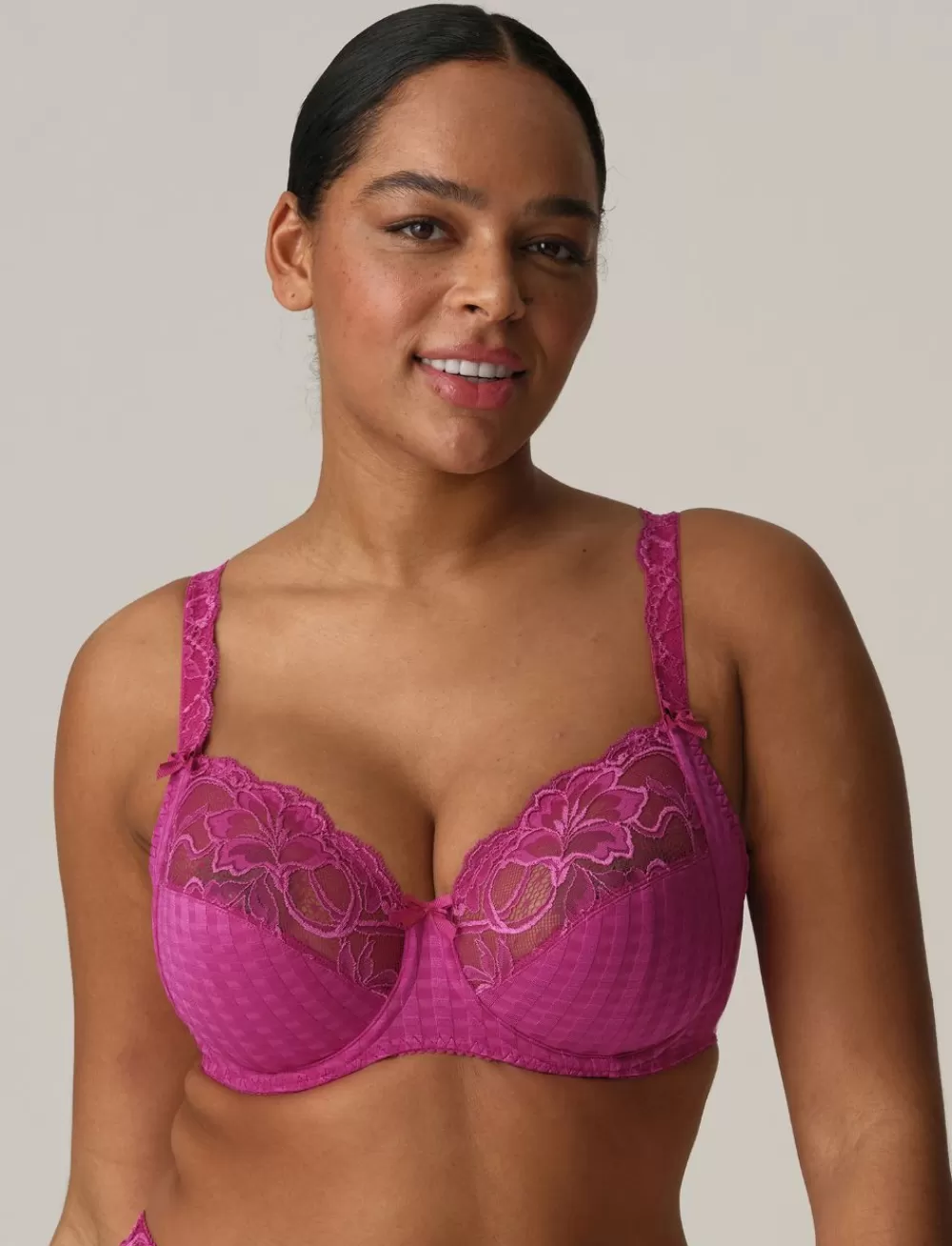 Prima Donna Plus Size | Non-Moulded<Madison Full Cup Bra Fuchsia Fiesta