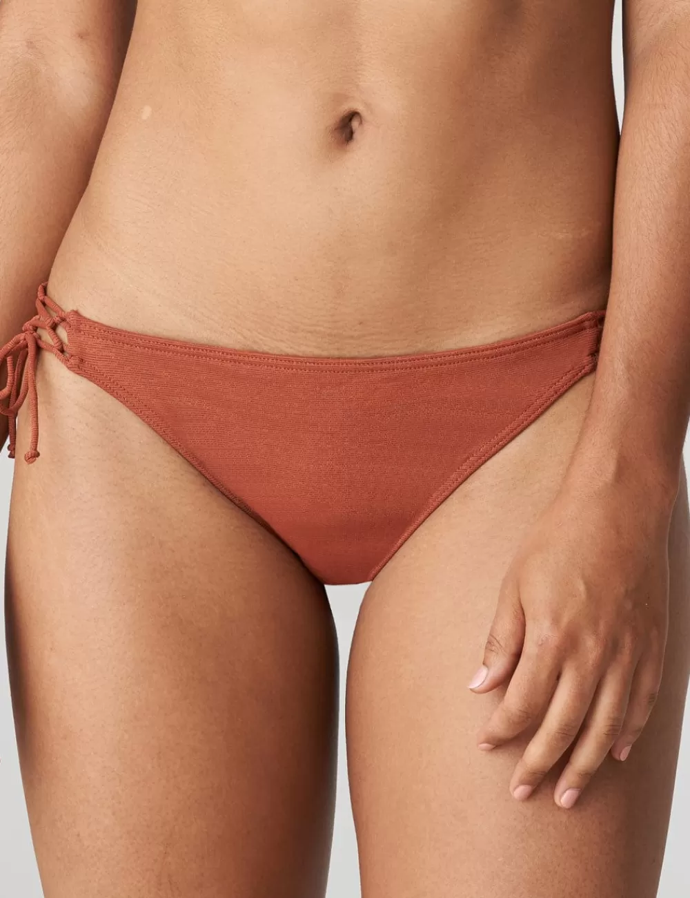 Prima Donna Bottoms | Tie Side<Manuia Waist Ropes Bikini Brief Burnt Amber