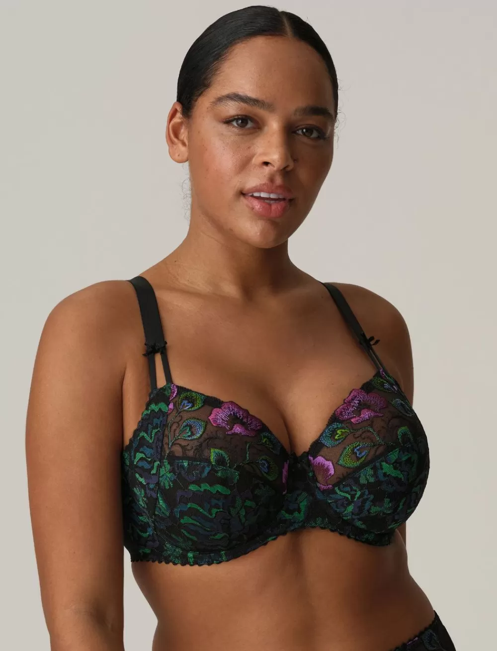 Prima Donna Plus Size | Full Cup<San Angel Full Cup Bra Peacock Feather