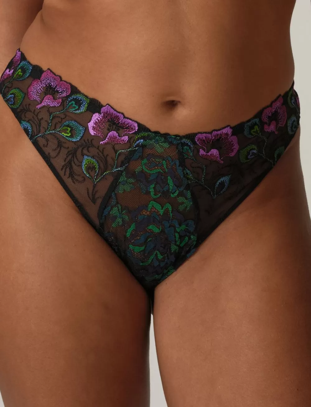 Prima Donna Thongs<San Angel Thong Peacock Feather