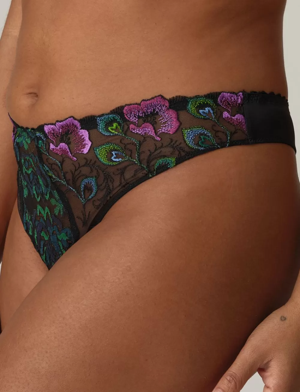 Prima Donna Thongs<San Angel Thong Peacock Feather