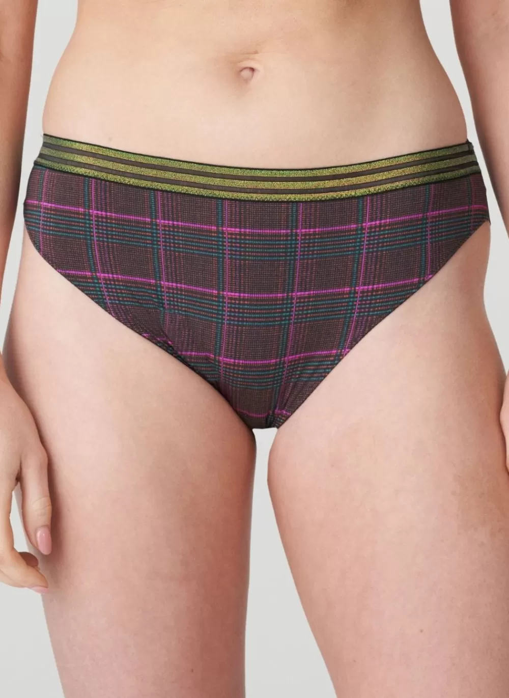 Prima Donna Twist Briefs<Princes Bay Rio Brief Italian Check