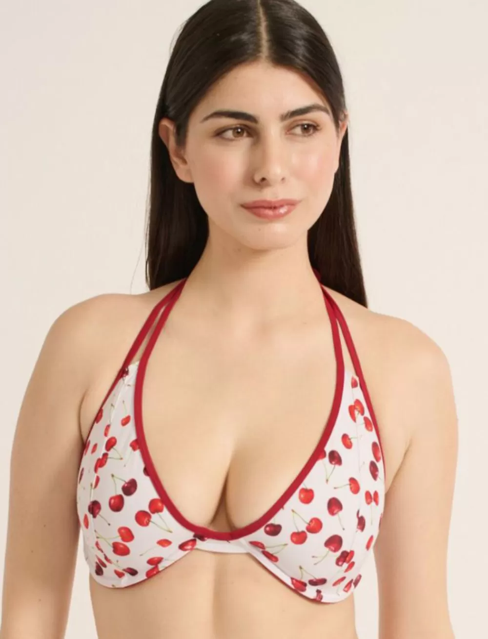 RAQ Halter<Multi-Way Bikini Top