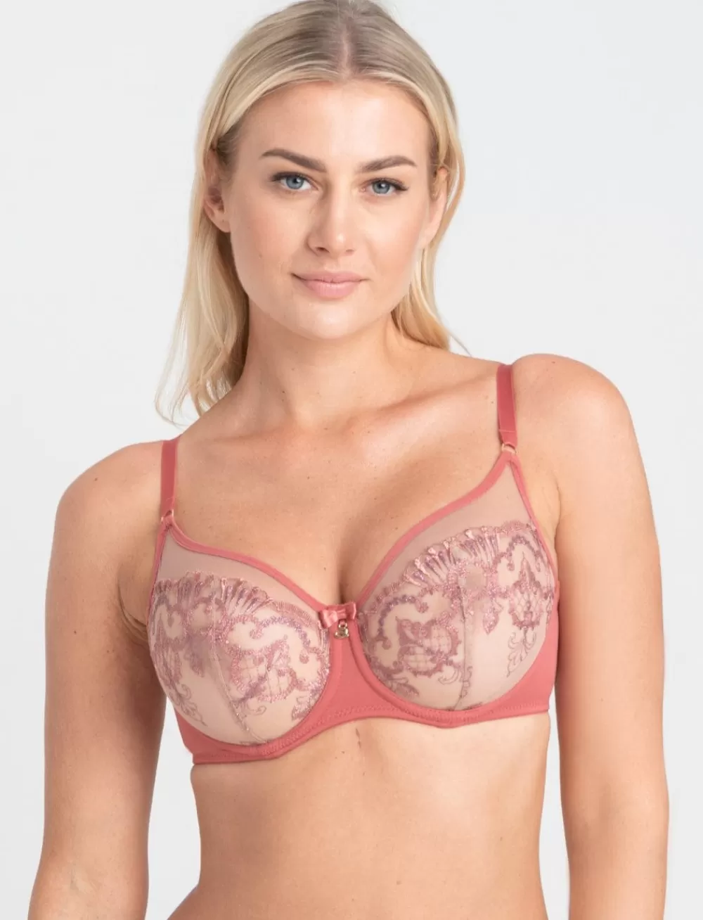 Samanta Non-Moulded | Sexy<Perla Soft High Apex Bra